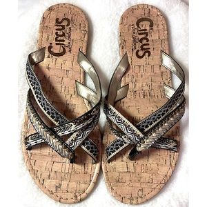 Circus by Sam Edelman Women’s Size 7.5 Boho Flip Flops